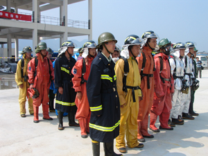 June 9, 2005, inter-regional fire-fighting exercises