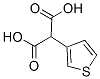 3-Thiophenemalonic acid Structure